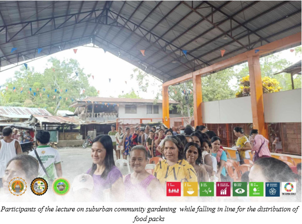 College of Agriculture and Forestry--Future Agriculturists  Launched  Suburban Community Gardening: Teamnabangay Gulayan sa Barangay Project at Barangay Barra, Tudela, MisOcc